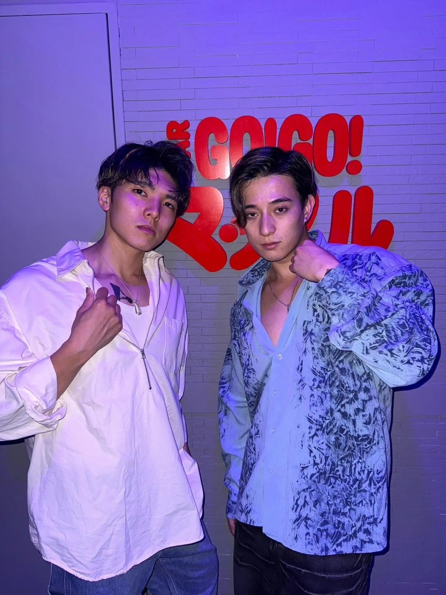 ↑たくマッチョ、リオンマッチョ